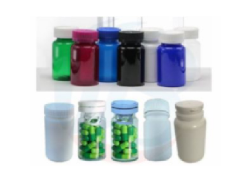 Plastic pill bottles